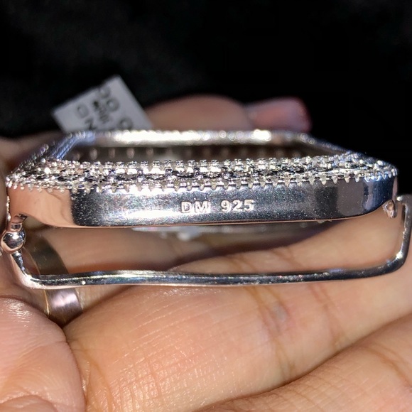 Genuine Real Diamond Bezel for Apple Watch all series custom made free appraisal - Picture 8 of 17